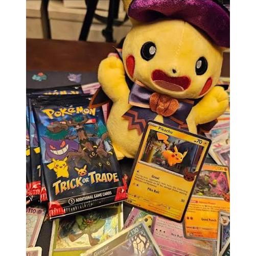 寶可夢 PTCG 美版 2024年 Trick or Trade 萬聖節卡包 / QKQK-細節圖2
