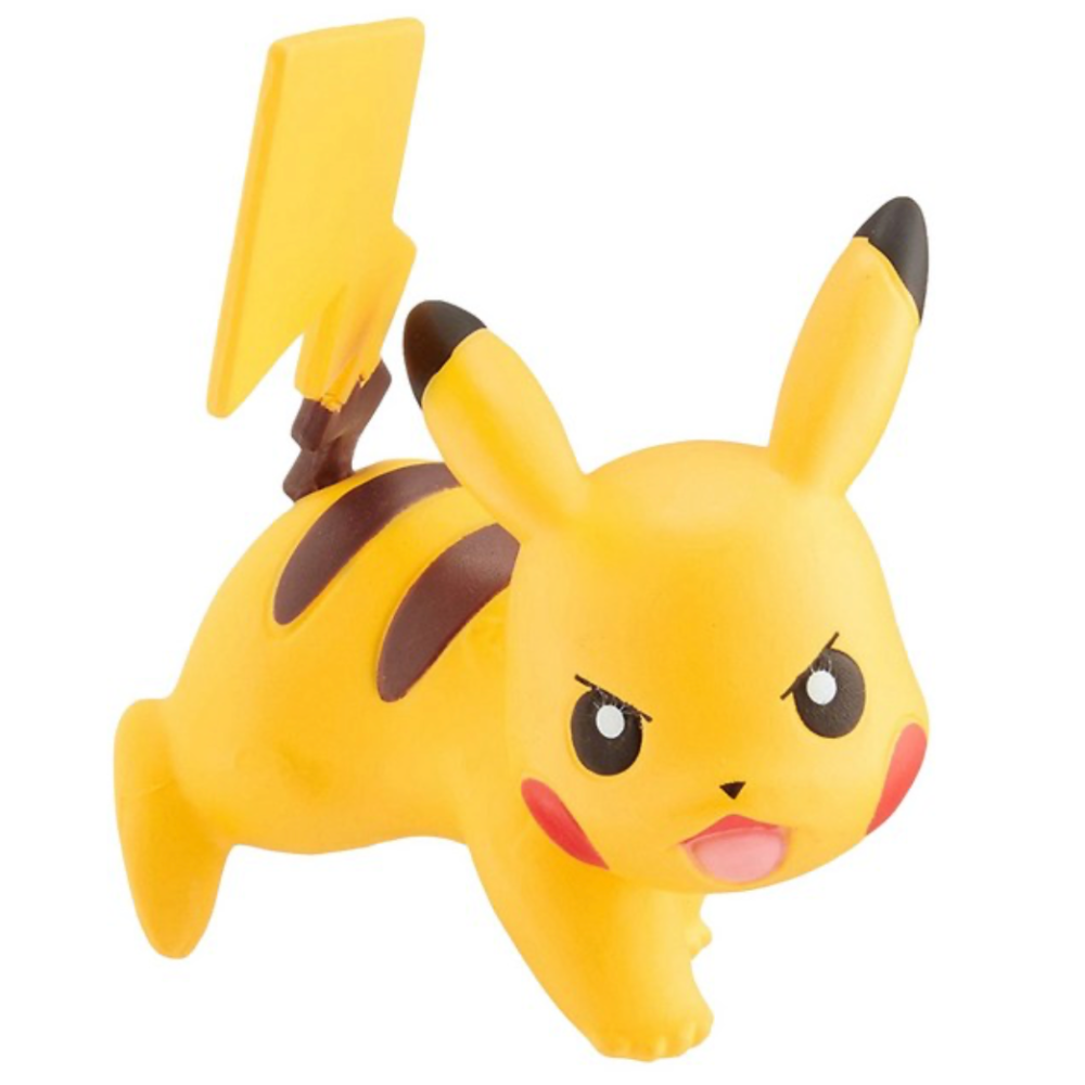 全新現貨 開發票 TAKARA TOMY 寶可夢 MONCOLLE 皮卡丘系列 MS-01 戰鬥姿勢  / QKQK-細節圖6