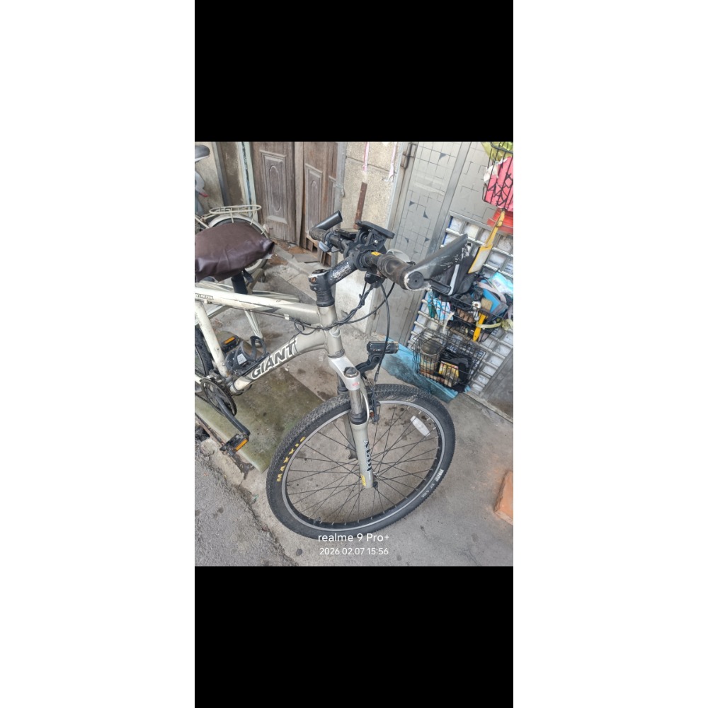 捷安特電輔登山車36V24速二手正常。可調5速。改裝電池加2000元10A鋰電-細節圖4