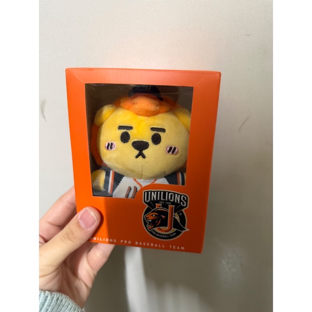 【Microcrazy 代友售】統一獅 萊恩娃娃吊飾 棒球吉祥物-細節圖2