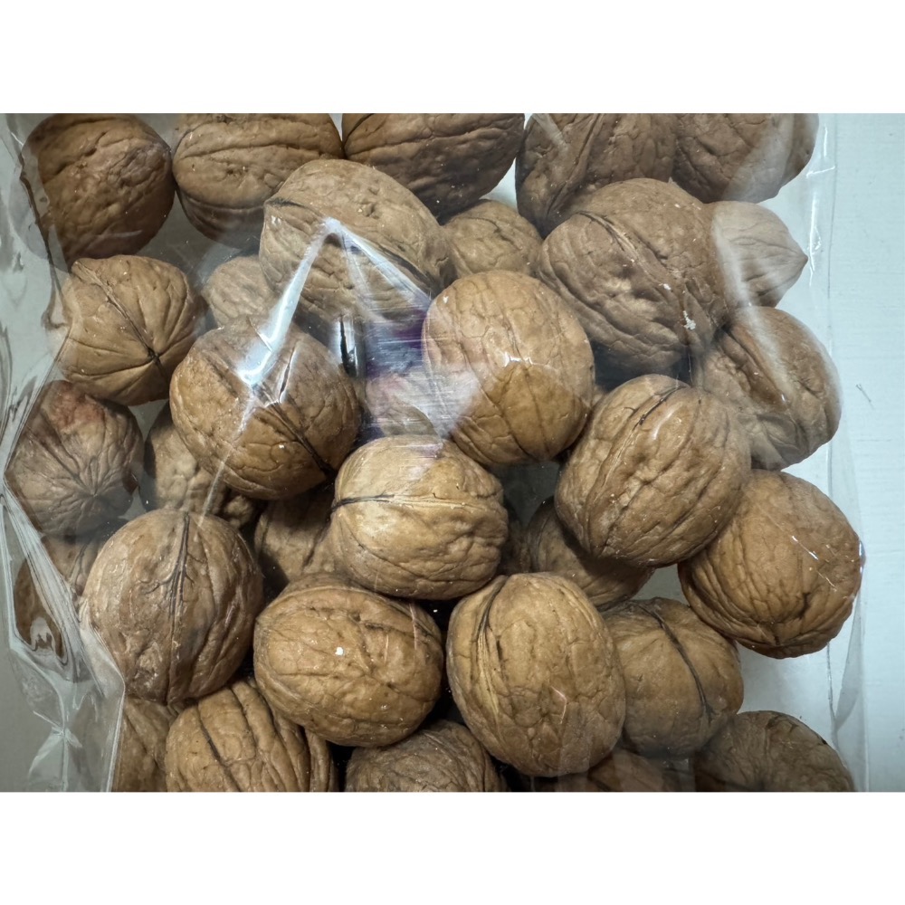 ｜大台南五穀糧倉｜600g 1斤 帶殼核桃 生核桃 核桃仁 低糖核桃 烘培核桃 美國加州特級-規格圖1