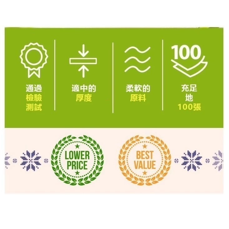 Tamsaa Clean 抽取式清潔濕紙巾 12.5x18cm 100抽 × 1包【超取上限15包】-細節圖3