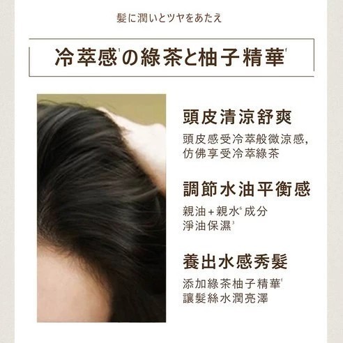 HAIR RECIPE 髮的食譜 蘋果生薑 綠茶柚子 奇異果無花果 蜂蜜石榴 洗髮精 洗髮乳 潤髮乳 530ml/瓶-細節圖5