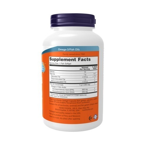 NOW Foods Ultra Omega 3軟膠囊 180顆 1罐-細節圖2