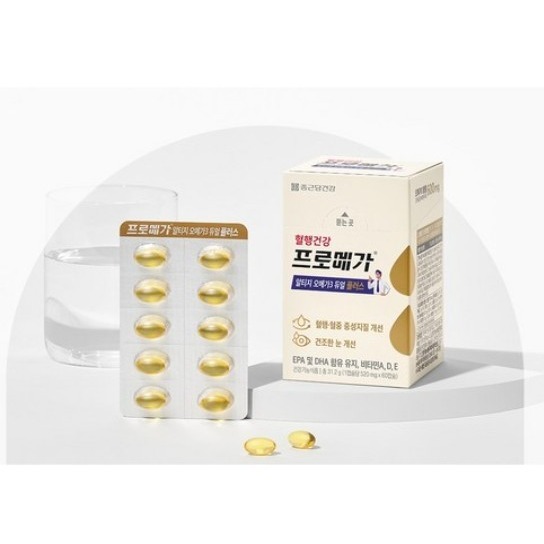 Chong Kun Dang 鍾根堂 rTG Omega 3雙效魚油軟膠囊Plus 60顆 1盒-細節圖4