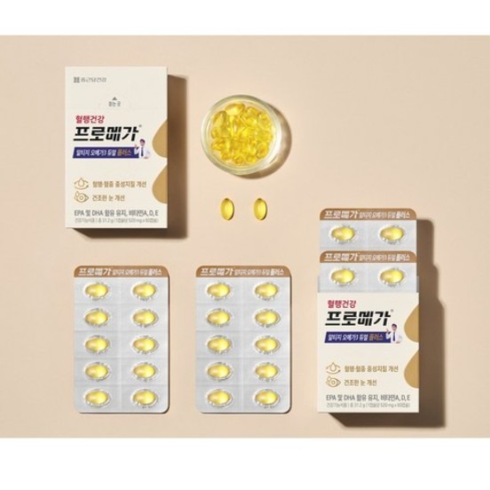 Chong Kun Dang 鍾根堂 rTG Omega 3雙效魚油軟膠囊Plus 60顆 1盒-細節圖5
