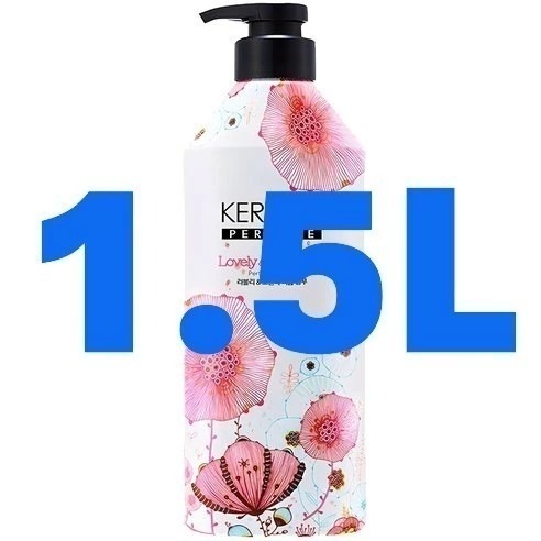 KERASYS 可瑞絲 可愛浪漫香水洗髮花香 洗髮精 洗髮乳 潤髮乳 980ML 1.5L 1瓶 【浪漫粉】-規格圖9