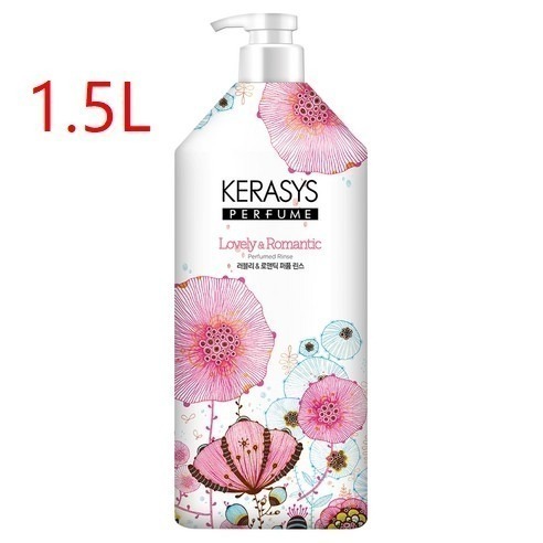 KERASYS 可瑞絲 可愛浪漫香水洗髮花香 洗髮精 洗髮乳 潤髮乳 980ML 1.5L 1瓶 【浪漫粉】-規格圖9