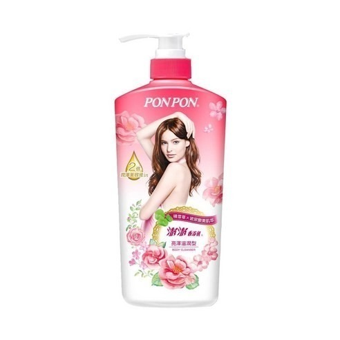 PON PON 澎澎 香浴乳 沐浴乳 亮澤滋潤 1.5kg × 1瓶 【超取限重3瓶】-細節圖5