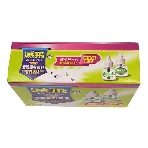 滅飛 液體電蚊香液 2個 90ml × 1盒-細節圖2