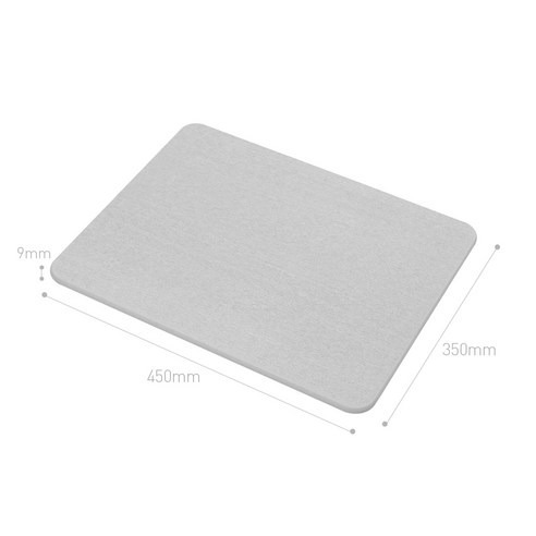 comet 硅藻土腳踏墊 灰色 M(45*35*0.9cm) L(60*39*0.9cm) 1個-規格圖8