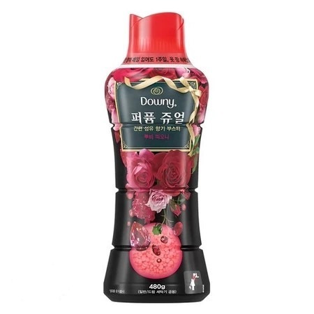 Downy 衣物芳香豆 紅寶石牡丹 翡翠微風香 紫水晶漿果 480g × 1瓶-規格圖6