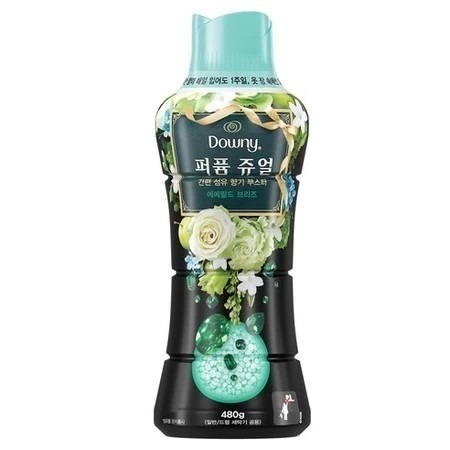 Downy 衣物芳香豆 紅寶石牡丹 翡翠微風香 紫水晶漿果 480g × 1瓶-規格圖6