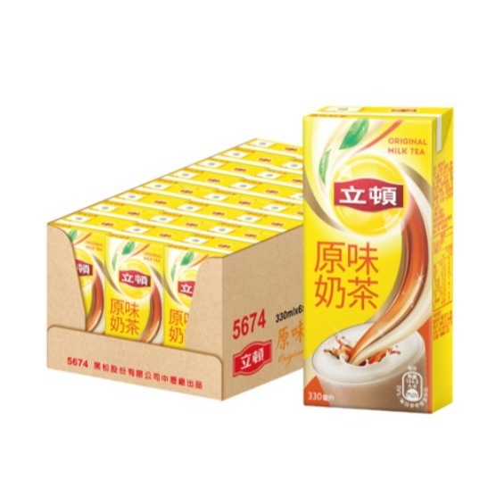 Lipton 立頓 原味奶茶 300ml 330ml × 24入 【1單最多24入/箱】-規格圖7