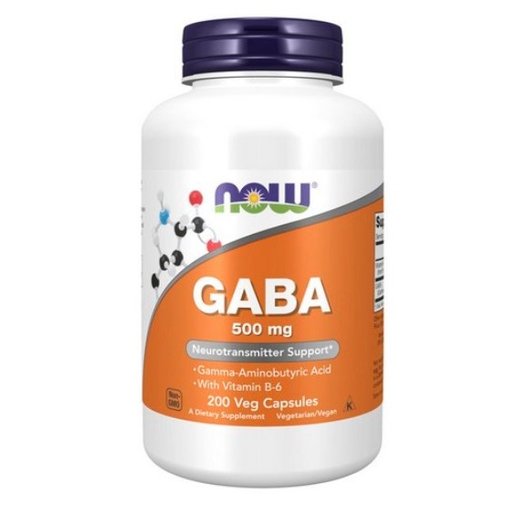 NOW Foods GABA素食膠囊 750mg 200顆 1罐-規格圖3
