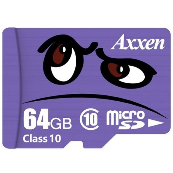 Axxen 卡通圖案Micro SD記憶卡 8GB 32GB 64GB 128GB 256GB-規格圖4