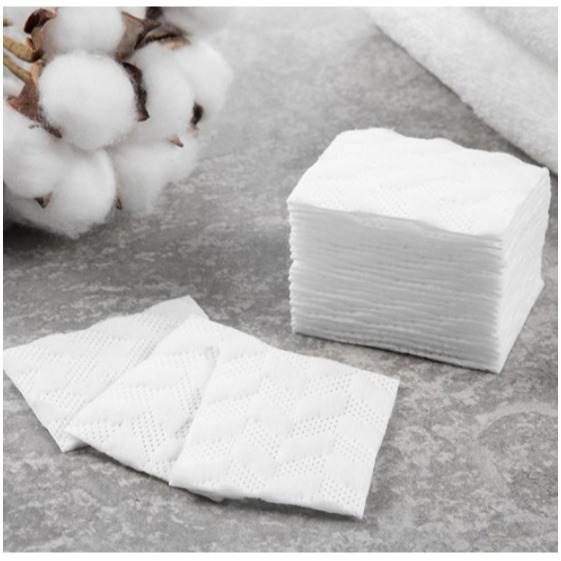 VITAHALO 壓紋化妝棉 800片 100%天然純棉 1包-細節圖2