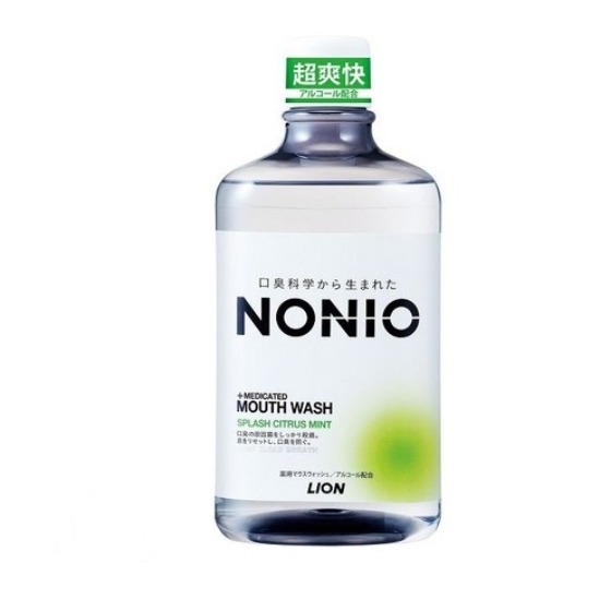 LION 獅王 NONIO 漱口水 柑橘薄荷 1000ml 1瓶 浸潤薄荷 澄橘薄荷 600ml 1瓶-細節圖9