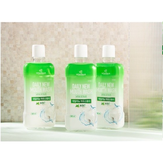 VITAHALO 漱口水 薄荷味 800ml 1瓶-細節圖3