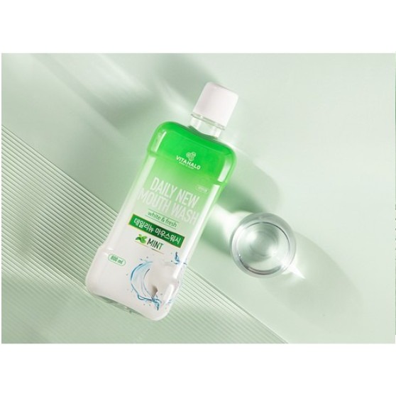 VITAHALO 漱口水 薄荷味 800ml 1瓶-細節圖5