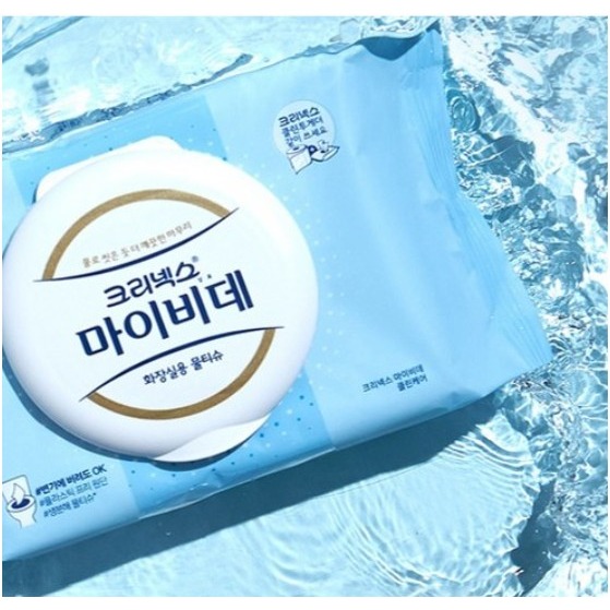 【韓版】Kleenex Mybidet 舒潔 掀蓋型可沖濕式衛生紙 80張/包 #濕紙巾-細節圖3