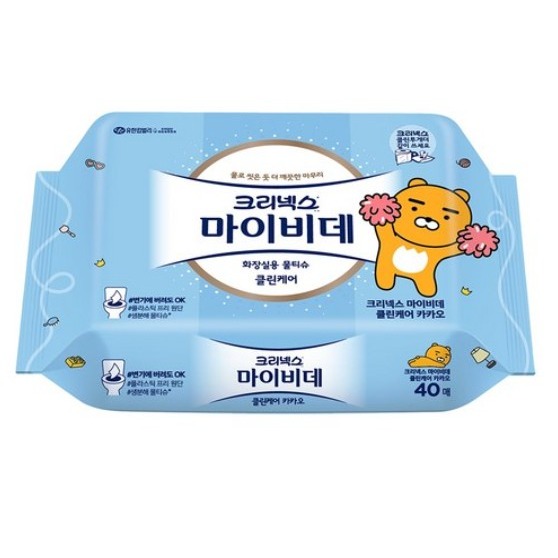 【韓版】Kleenex Mybidet 舒潔 掀蓋型可沖濕式衛生紙 80張/包 #濕紙巾-規格圖4