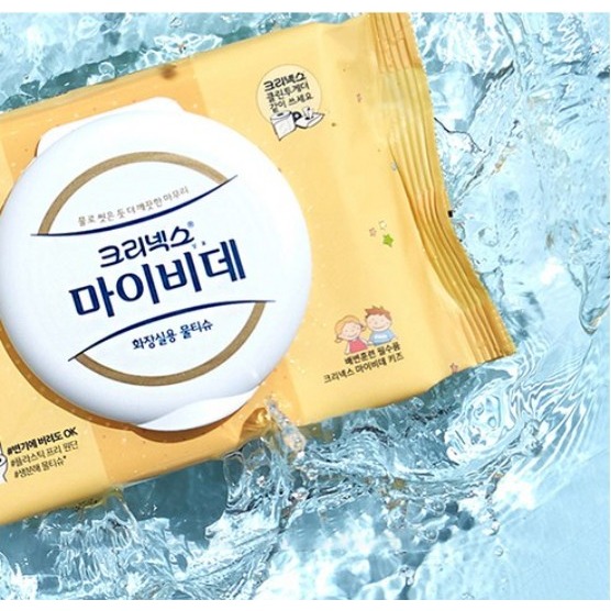 Kleenex Mybidet 舒潔 兒童掀蓋型可沖濕式衛生紙 40張/包 #濕紙巾-細節圖2