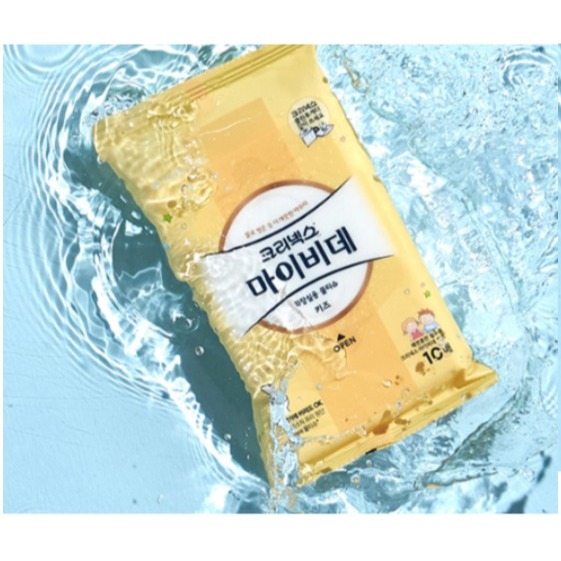 Kleenex Mybidet 舒潔 兒童掀蓋型可沖濕式衛生紙 40張/包 #濕紙巾-規格圖3