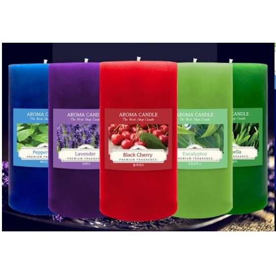 THE HERB SHOP 香氛蠟燭 香薰蠟燭 570g 桉樹 茉莉花 薄荷 薰衣草 迷迭香 香茅 黑櫻桃 1入-細節圖2