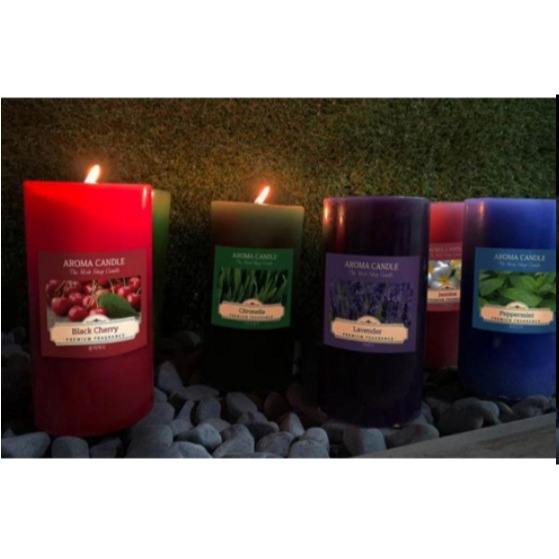 THE HERB SHOP 香氛蠟燭 香薰蠟燭 570g 桉樹 茉莉花 薄荷 薰衣草 迷迭香 香茅 黑櫻桃 1入-細節圖3