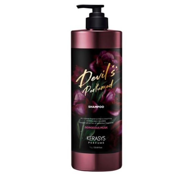 KERASYS 可瑞絲 香氛洗髮精 華麗麝香 1L+潤髮乳1L 1套 午夜幻想香氛洗髮精 1L+護髮乳 1L 1組-規格圖6
