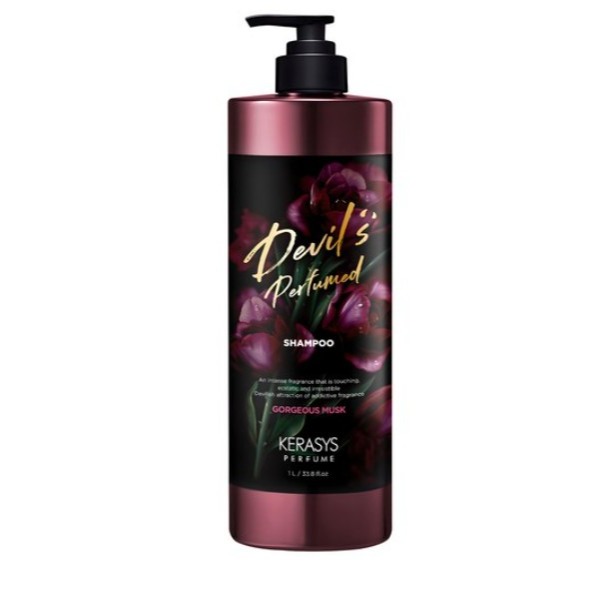 KERASYS 可瑞絲 香氛洗髮精 華麗麝香 1L+潤髮乳1L 1套 午夜幻想香氛洗髮精 1L+護髮乳 1L 1組-規格圖6