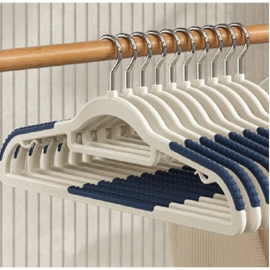 小麥購物 肩部防滑衣架 一般 橘色 藍色 黑色 灰色 40支/組-規格圖9