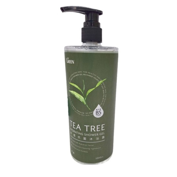 GREEN 綠的 水感抗菌沐浴露 黑醋栗 鼠尾草 清新海洋 茶樹 1L 1瓶 #沐浴乳 ｜超取限重4瓶｜-規格圖6