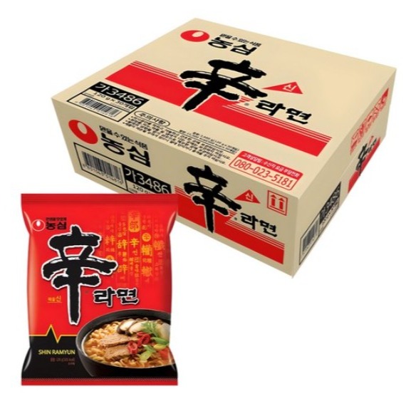 NONGSHIM 農心 辛拉麵 韓國境內版 5包/袋 6杯/箱-細節圖2