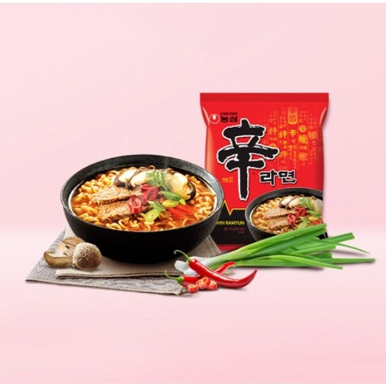 NONGSHIM 農心 辛拉麵 韓國境內版 5包/袋 6杯/箱-細節圖3