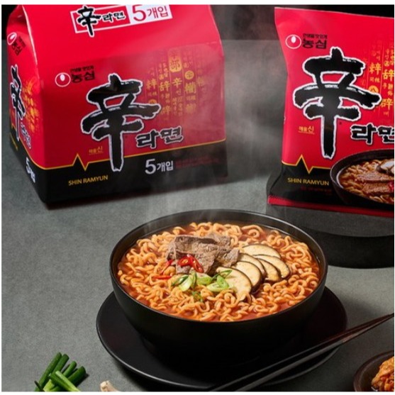 NONGSHIM 農心 辛拉麵 韓國境內版 5包/袋 6杯/箱-細節圖4