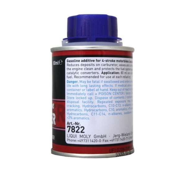 liquimoly 力魔 SHOOTER 4T 機車汽油效能提升劑 汽油精 80ml 速度加強 清潔 1瓶-細節圖3