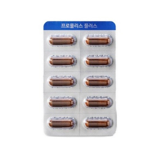 Chong Kun Dang 鍾根堂 蜂膠Plus膠囊 60顆 1盒-細節圖3