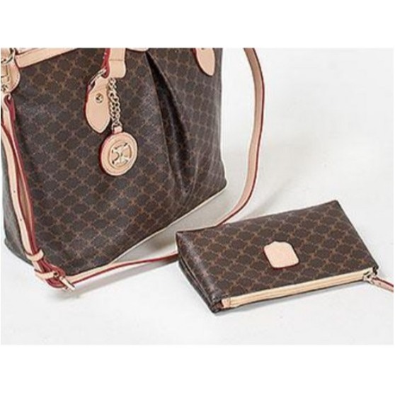 【韓國品牌】CCREANG 皮革 Combi 奢華化妝包 S600 棕色 淺褐色 象牙色-細節圖5