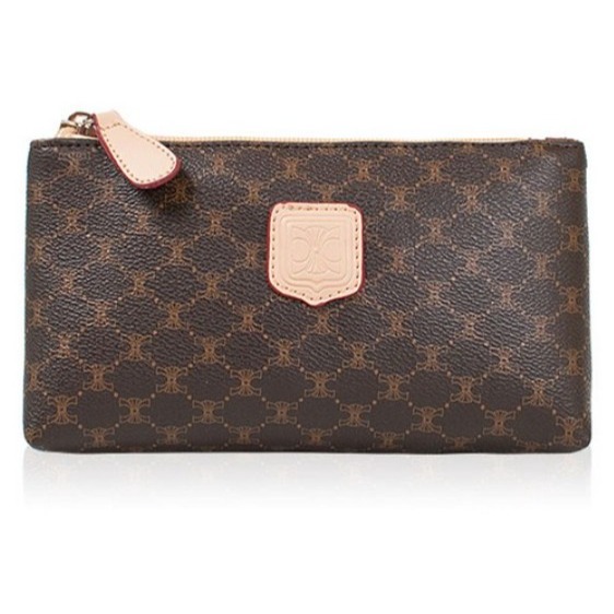 【韓國品牌】CCREANG 皮革 Combi 奢華化妝包 S600 棕色 淺褐色 象牙色-規格圖8