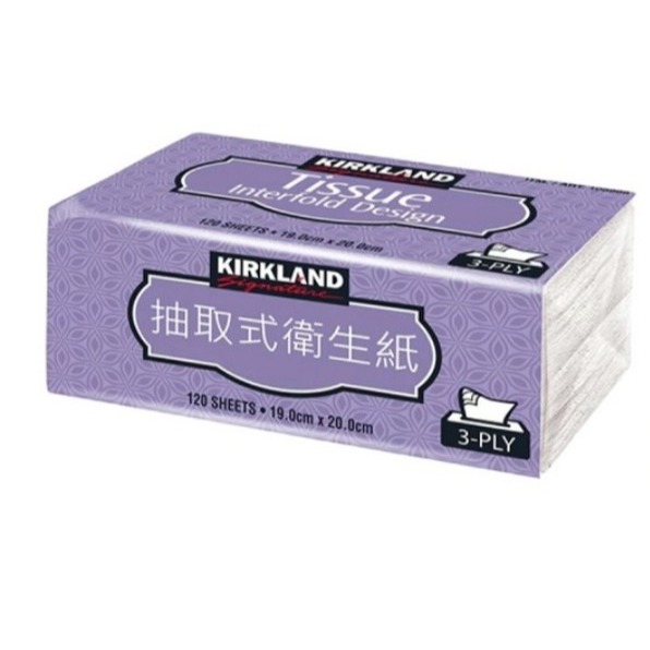 Kirkland 科克蘭 抽取式衛生紙 3層 家庭號 1包 ｜超取上限20包｜-細節圖3
