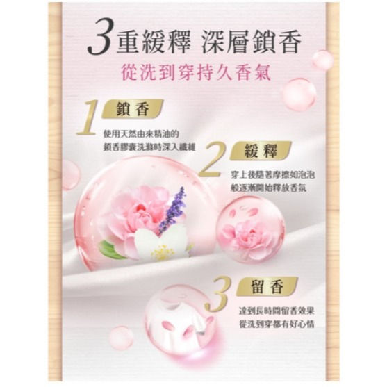 Lenor 蘭諾 衣物芳香豆 白麝香 420ml 1瓶-細節圖6