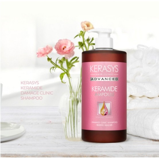 KERASYS 可瑞絲 受損髮質修護洗髮精 護髮乳 大容量 深層滋養 告別毛躁 展現健康光澤 1L 1瓶-細節圖3