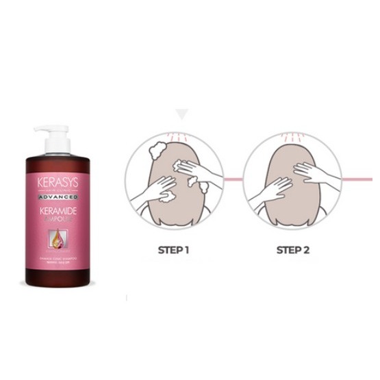KERASYS 可瑞絲 受損髮質修護洗髮精 護髮乳 大容量 深層滋養 告別毛躁 展現健康光澤 1L 1瓶-細節圖5