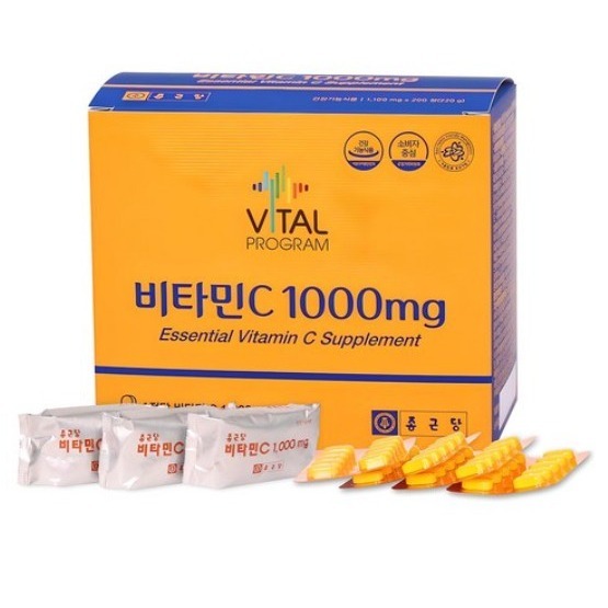 Chong Kun Dang 鍾根堂 維他命C錠 200顆 600顆 1盒-規格圖8