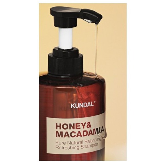 KUNDAL 昆黛爾 蜂蜜澳洲堅果香氛洗髮精 白麝香, 1.058L, 1瓶-細節圖3