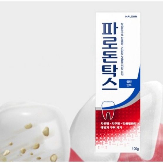 【韓版】parodontax 牙周適 日常含氟牙膏 沁涼薄荷香 100g 1條-細節圖5
