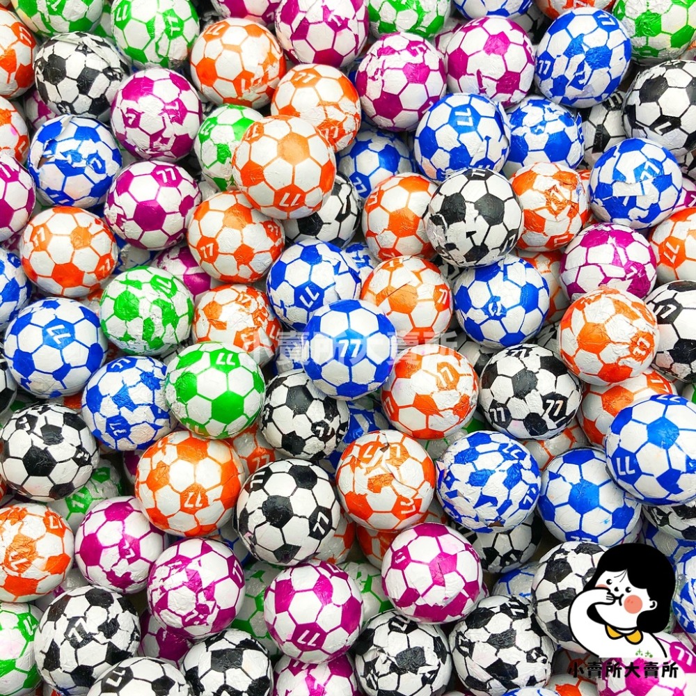 【 77哈哈球 】5g 小賣所大賣所 77 哈哈球 單顆出售 足球巧克力風味 宏亞哈哈球 宏亞77哈哈球 零食 餅乾-細節圖2
