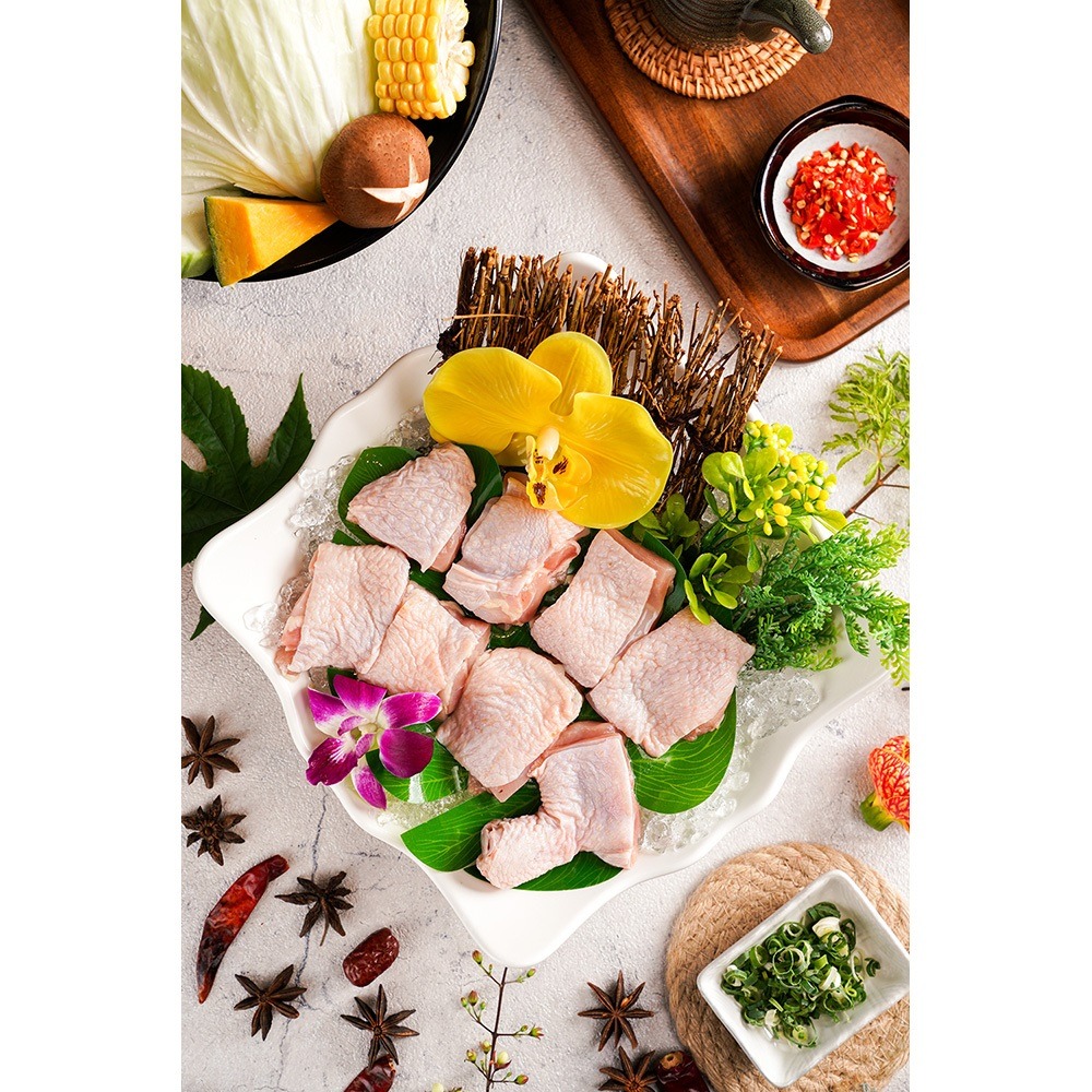 高雄【舞古賀鍋物專賣店】鮮嫩童子雞腿單人套餐(MO)-細節圖2
